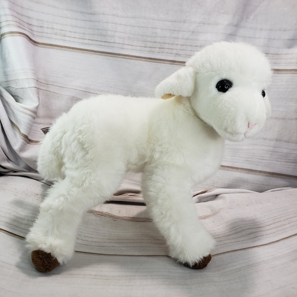 Gund Annabella Lamb Sheep Plush Stuffed Toy Posable Legs 10 Inch 36333